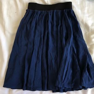 Rag & bone blue A line skirt